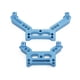 thumbnail image 2 of Amortiguador trasero Yotijar 1/16 para camiones RC azul, 2 of 4