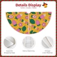 thumbnail image 3 of Sikiie Strawberry Nativity Christmas Tree Skirt, Jesus Christian Winter Holiday Tree Mat Decoration(30-48IN), 3 of 6