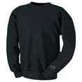 thumbnail image 7 of Champion Double Dry EcoÂ® Crewneck Sweatshirt in Black XL | S600, 7 of 7