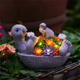 thumbnail image 2 of Figuritas de Tortugas Solares Pohabery con 8 Luces LED, 2 of 9