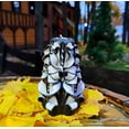 thumbnail image 4 of Handmade Carved Candle - Surprise Gift For Her - Decor Birthday Halloween Thanksgiving Christmas - Spiritual Living Room Home Decor Candles - Unique Engagement Wedding Idea - Black White, 4 of 8
