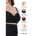 thumbnail image 4 of Shapermint Core Sweetheart Wireless Comfort Bra for Women – Everyday Lift & Seamless Fit with Wide Straps, Natural Shape Support, Sizes S–4XL, 4 of 5
