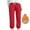 Red Pants for Womens, variant on BYOIMUD Women's Fleece Sweatpants Daily Sports Trousers for Jogger with Pockets Casual Pants Solid Color Gift for Women Drawstring Elastic Waist Fashion Dark Gray XL