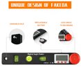thumbnail image 2 of Coofit Digital Angle Ruler Electrical 4-in-1 Angle Finder Ruler Digital Protractor, 2 of 10