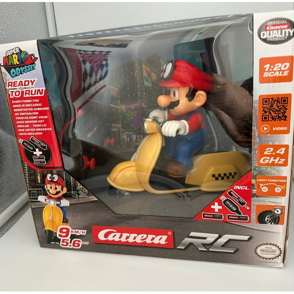 Nintendo Super Mario Odyssey Ready to Run 1:20 Scale Vehicle New with Box