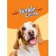 Jungle Calling Rawhide Free 6.5'' Peanut Butter Bones Dog Treats,Dog