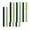 Navy blue grass green, variant on Navy Blue Aqua Striped Hand Towels Set, Waffle Weave Kitchen Towels 2 Pieces, Farmhouse Stripe Art Microfiber Hair Face Bath Tea Towel Absorbent Quick Drying Cleaning Dish Cloths, 15.7"x23.6"