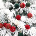 thumbnail image 2 of 12 Piezas 6CM Bola de Navidad Adornos Decoraciones de Árboles para Vacaciones Boda Decoración de Árbol de Navidad Bola Colgante F, 2 of 9