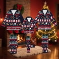 thumbnail image 5 of KICILVS Christmas Family Pajamas Matching Sets Holiday Pajamas Set Long Sleeve Festival Party Sleepwear Xmas Pjs, 5 of 7