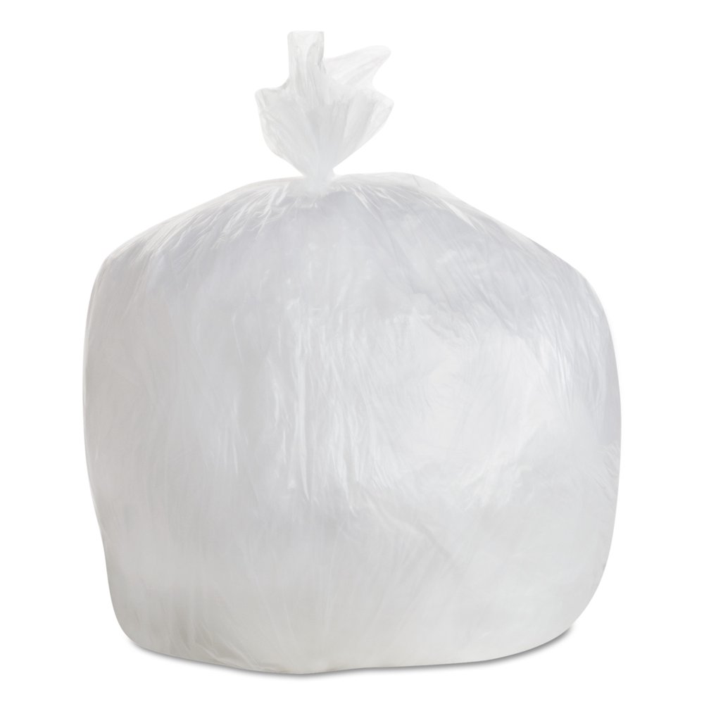 GEN HighDensity Trash Bag, 30x36, 2030 gal, 8 Mic, Natural, 25 Bag/RL