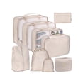 thumbnail image 1 of Travel Packaging Cube, Space Management With Mesh Breathable And Portable Design, For Stress-Free Packing And Closet Organization (8-Piece Set), 1 of 5