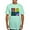 Teal Ice, variant on CafePress - Play Doh Characters T Shirt - Men's Fitted T-Shirt