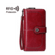 thumbnail image 3 of Antirrobo Gran Capacidad Cartera Para Mujer Billetera Rojo, 3 of 5