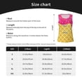 thumbnail image 5 of Bixox Women's Red Ice Cream Printed Sleeveless Fitness Workout Running Quick-Dry Tank Top, 5 of 7