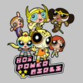 thumbnail image 2 of Eighties Power Girls Powerpuff Women's Sweatshirt, 2 of 3