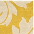 thumbnail image 2 of SAFAVIEH Soho Blair Floral Wool Runner Rug, Gold/Ivory, 2'6" x 6', 2 of 4