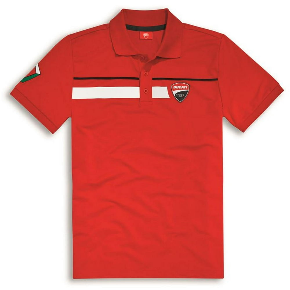 Ducati - Ducati Corse 2017 Short Sleeve Polo Shirt Red XX-Large ...