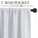 thumbnail image 2 of Cortinas RYB HOME para oscurecer habitaciones, 42 x 36 cm, blanco grisáceo, 2 paneles, 2 of 9