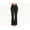 Black, variant on SAWOBUUN Womens V Cross Flare Leggings Yoga Pants High Waist Crossover Tummy Control Bootcut Workout Pants