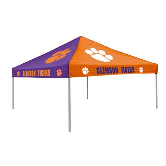 Logo Brands 123-42 Clemson Orange-Purple Tent