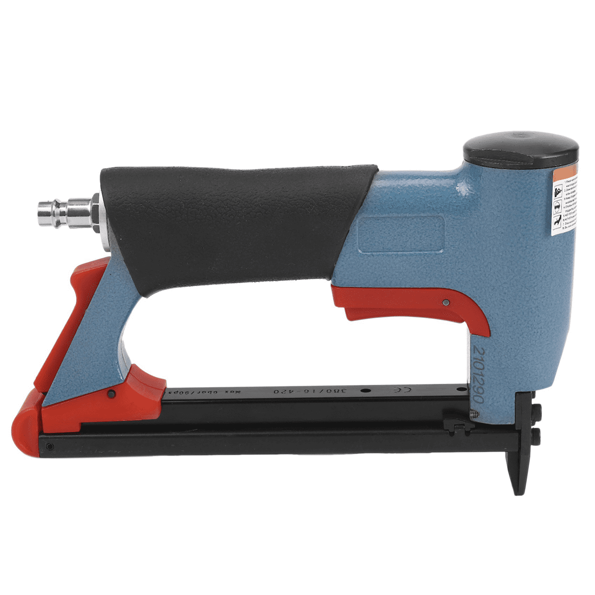 2pcs 1/2 Inch Pneumatic Air Stapler Nailer Fine Stapler Tool for Furniture Blue Nailer Tool 4-16mm