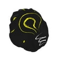 thumbnail image 2 of YFYANG Women's Double Waterproof Shower Cap, Lighting Patterns Reusable Hair Cap for All Hair Styles and Head Sizes, 2 of 9