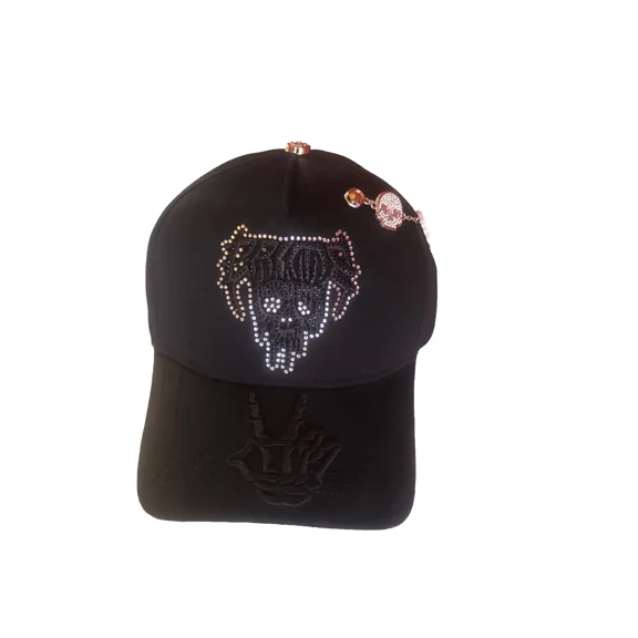 EL BARBAS Barbas Hats Crime Snapback Hat, Black, One Size