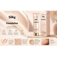 thumbnail image 6 of Color Changing Foundation For Mature Skin, Silky Glow Liquid Foundation, 2-In-1 Hydrating And Lightweight Liquid Foundation, Hydrating Face Makeup Base, Long Lasting Natural Finish, 40g, 6 of 6
