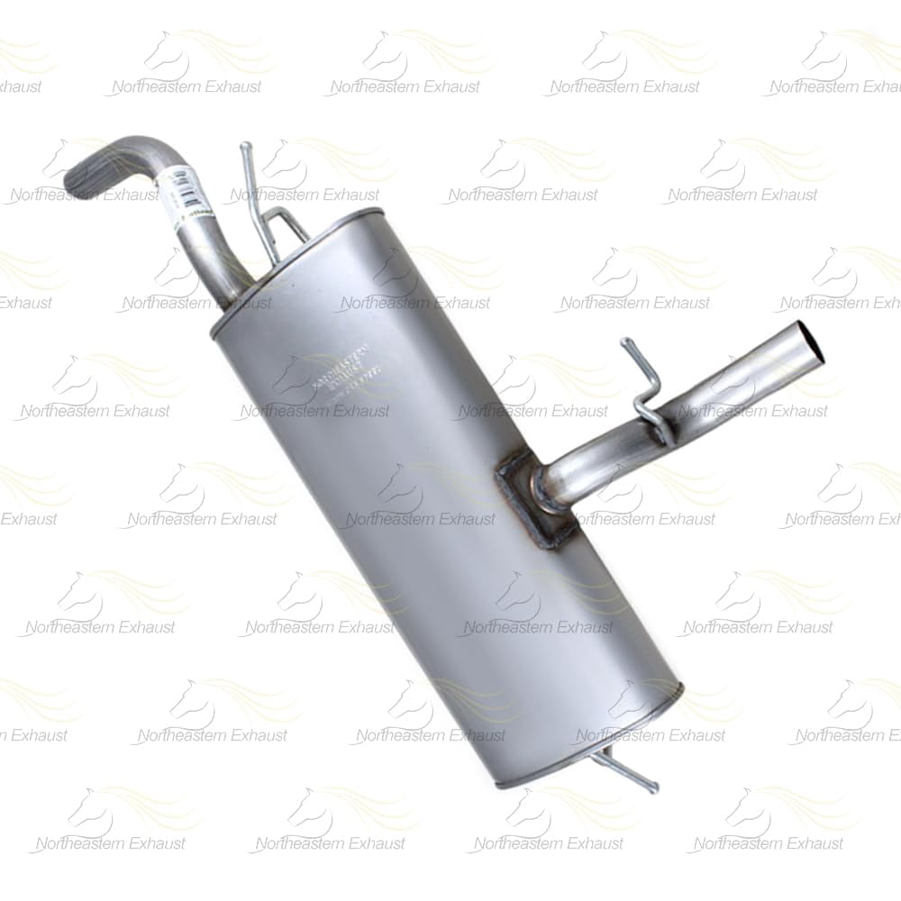 Northeastern Exhaust Rear Muffler Fits 2010-2017 Chevy Equinox & GMC Terrain 2.4L - Direct Fit | Stainless Steel | Includes Clamp & Hangers