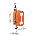 thumbnail image 2 of RKSTN Pet Garbage Bag Storage Bag Orange, 2 of 5