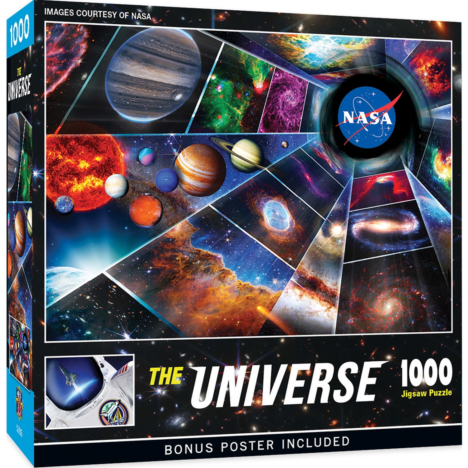 1000 Piece Puzzle Smithsonian Solar System 1,000-Piece Puzzle Casse Tete, image size:1500x1500