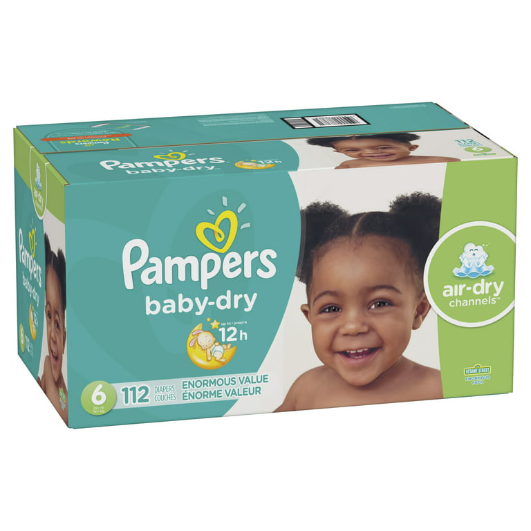 PAMPERS 6430650 à 14,90 € - Pampers Couches baby-dry taille 7