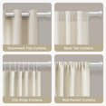 thumbnail image 4 of Varilla para Cortina Joydeco Ajustable 81-305 cm Blanca 2.5 cm de Diámetro, 4 of 8