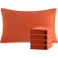 thumbnail image 1 of NTBAY Juego de 2 fundas de almohada estándar, 100% microfibra cepillada de 1800 hilos, súper suaves y acogedoras, resistentes a las arrugas, a la decoloración y a las manchas con cierre de sobre, fund, 1 of 4