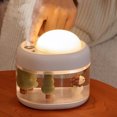 thumbnail image 1 of Humidificador de aire para decoración del hogar, generador de niebla para dormitorio, habitación de niños (león blanco), 1 of 8