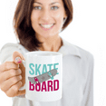thumbnail image 2 of Unique Women's Skate Board Coffee & Tea Mug And Skateboard Themed Accessories For Youth & Women (15oz), 2 of 3