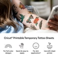 thumbnail image 3 of Cricut® Printable Temporary Tattoo Sheets, 3 of 8