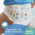 thumbnail image 6 of Pampers Easy Ups Training Underwear Boys Size 5 3T-4T 23 Count, 6 of 13