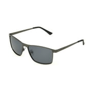 Foster Grant Mens Way-Shape Sport Sunglasses Gunmetal