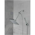 thumbnail image 5 of Delta 75527-CZ Universal Showering 1.75 GPM Single Function Modern Rain Shower Head And, 5 of 7