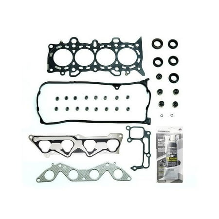 Head Gasket Set - Compatible with 2001 - 2005 Honda Civic 1.7L I4 SOHC Naturally Aspirated 2002 2003 2004