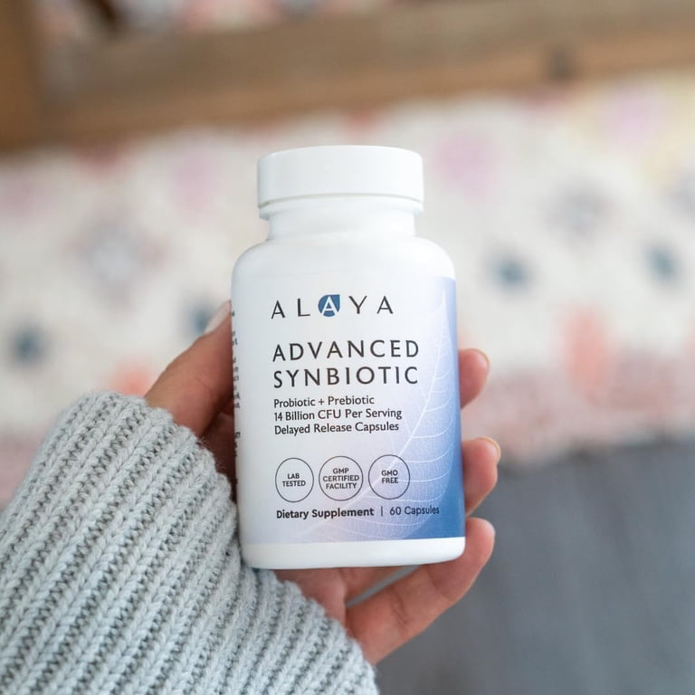 Alaya Naturals Advanced Synbiotic - Pre & Probiotics for Gut