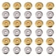thumbnail image 1 of GAXIRE 80 cuentas espaciadoras redondas planas de 6 mm para hacer pulseras, collares, pendientes y joyas. Dijes de disco sueltos para manualidades., 1 of 7