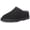 Black, variant on Tabitha Slippers for Women, Indoor Outdoor Use, Suede Upper, Wool Blend Lining, Removable Footbed, Rubber Outsole, Water Repellent House Slippers