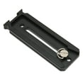 thumbnail image 2 of Universal Quick Release Plate for DSLR Cameras - Features 1/4 Inch Screw and Cold Shoe Mount, 2 of 8