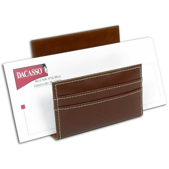 Dacasso  Rustic Leather Letter Holder