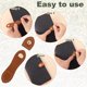 thumbnail image 3 of 5 Sets Leather Snap Buckles Snap Button Closure, Sew On Leather Purse Closure Fasteners for Leather Purse Wallet Bags Cell Phone, 3 of 5