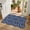MidNightBlue, variant on Half Circular Door Mat 24"x36", Sage Green Christmas Large Absorbent Non Slip Front Entrance Rug, Xmas Botanical Pine Cones Diatomaceous Welcome Mat for Double Door Garage Living Room Entryway