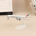 thumbnail image 3 of 20cm B777 UAE  Airline Boeing 777 Aircraft Model Die-casting Alloy Metal Airplane With Landing Gear Model Toys Ornament, 3 of 9