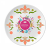 Crown Head Happy Carnival Of Venice Flower Ceramics Plate Tableware Dinner Dish